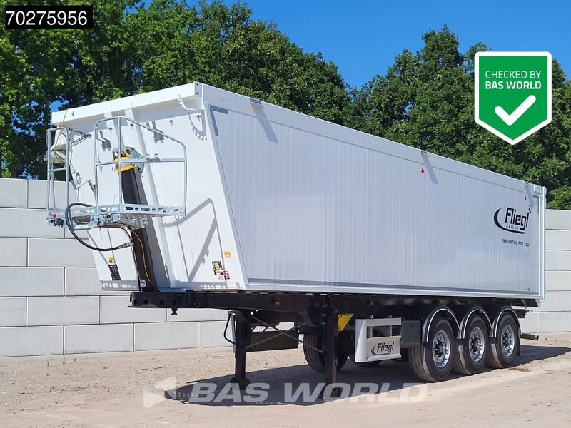 Fliegl SDS02 3 axles 50m3 ALU Liftachse - Kiper polprikolica: slika 1 Fliegl SDS02 3 axles 50m3 ALU Liftachse - Kiper polprikolica: slika 1