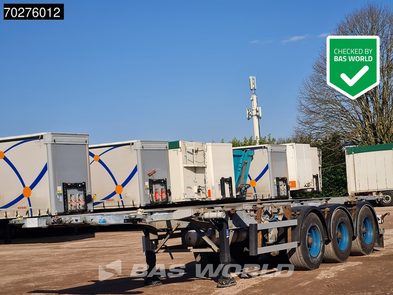Groenewegen 30CC-14-27 Liftachse NL-Trailer 20ft. 30ft. - Kontejnerska polprikolica/ Polprikolica z zamenljivim tovoriščem: slika 1 Groenewegen 30CC-14-27 Liftachse NL-Trailer 20ft. 30ft. - Kontejnerska polprikolica/ Polprikolica z zamenljivim tovoriščem: slika 1