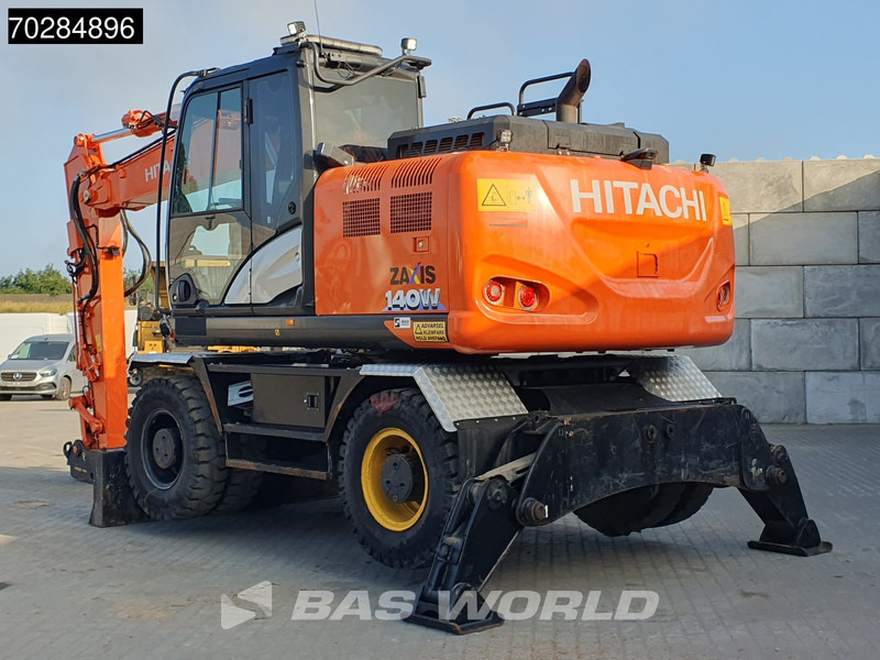 Hitachi ZX140W -6 OUTRIGGERS + BLADE - Bager na kolesih: slika 2 Hitachi ZX140W -6 OUTRIGGERS + BLADE - Bager na kolesih: slika 2