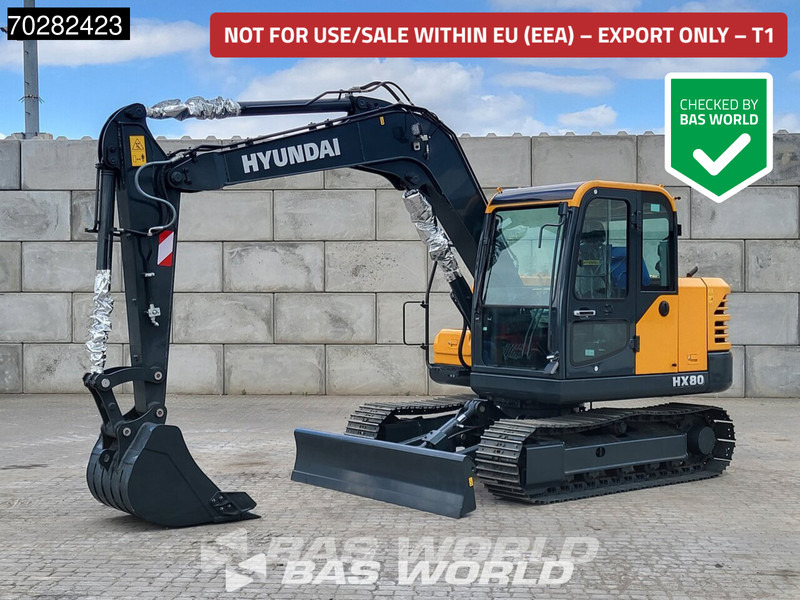 Hyundai HX80 N A/C - NEW UNUSED - Mini bager: slika 1 Hyundai HX80 N A/C - NEW UNUSED - Mini bager: slika 1