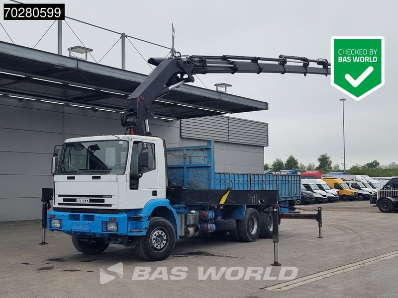 Iveco EuroTrakker 310 6X4 Palfinger PK36002 Kran Crane Manual Big-Axle Euro 3 - Tovornjak s kesonom, Tovornjak z dvigalom: slika 1 Iveco EuroTrakker 310 6X4 Palfinger PK36002 Kran Crane Manual Big-Axle Euro 3 - Tovornjak s kesonom, Tovornjak z dvigalom: slika 1