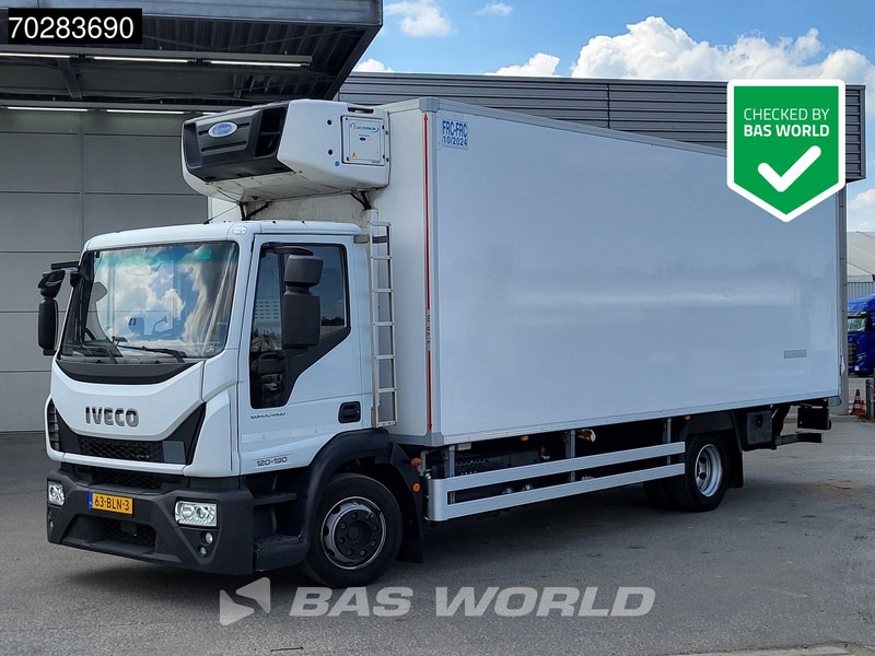 Iveco Eurocargo 120-190 4X2 NL-Truck Carrier Supra 850 Silent Ladebordwand Manual Euro 6 - Tovornjak hladilnik: slika 1 Iveco Eurocargo 120-190 4X2 NL-Truck Carrier Supra 850 Silent Ladebordwand Manual Euro 6 - Tovornjak hladilnik: slika 1