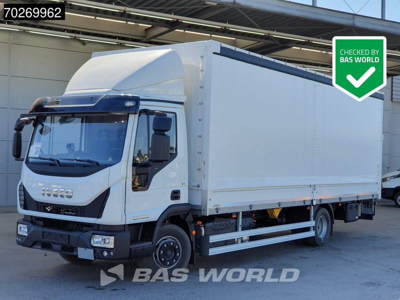 Iveco Eurocargo 120LE220 4X2 12T Automatic Ladebordwand Junge Euro 6 - Tovornjak s ponjavo: slika 1 Iveco Eurocargo 120LE220 4X2 12T Automatic Ladebordwand Junge Euro 6 - Tovornjak s ponjavo: slika 1