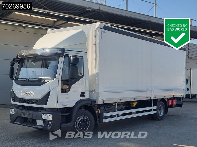 Iveco Eurocargo 140E250 4X2 NEW! 14tonner Ladebordwand Automatic ACC Euro 6 - Tovornjak s ponjavo: slika 1 Iveco Eurocargo 140E250 4X2 NEW! 14tonner Ladebordwand Automatic ACC Euro 6 - Tovornjak s ponjavo: slika 1