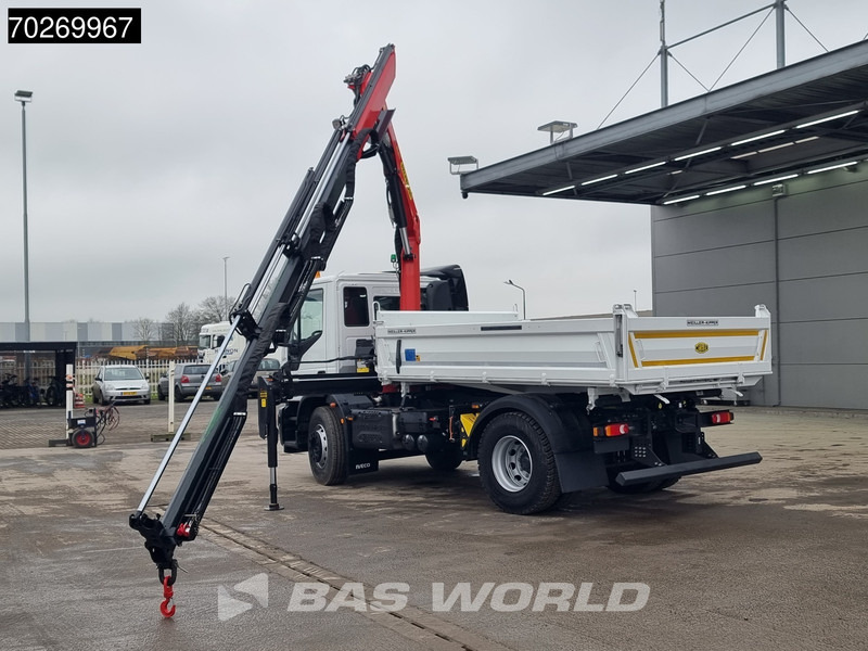 Iveco Eurocargo 180E320 4X2 Steelsuspension 3-Seiten Palfinger PK12.501 Euro 6 - Tovornjak prekucnik, Tovornjak z dvigalom: slika 5 Iveco Eurocargo 180E320 4X2 Steelsuspension 3-Seiten Palfinger PK12.501 Euro 6 - Tovornjak prekucnik, Tovornjak z dvigalom: slika 5