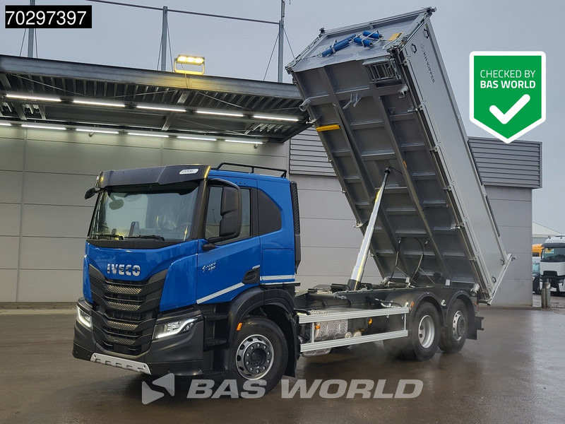 Iveco S-Way 420 6X2 NEW! 17m3 3-way KH kipper Lift+Steering axle Automatic Euro 6 - Tovornjak prekucnik: slika 1 Iveco S-Way 420 6X2 NEW! 17m3 3-way KH kipper Lift+Steering axle Automatic Euro 6 - Tovornjak prekucnik: slika 1