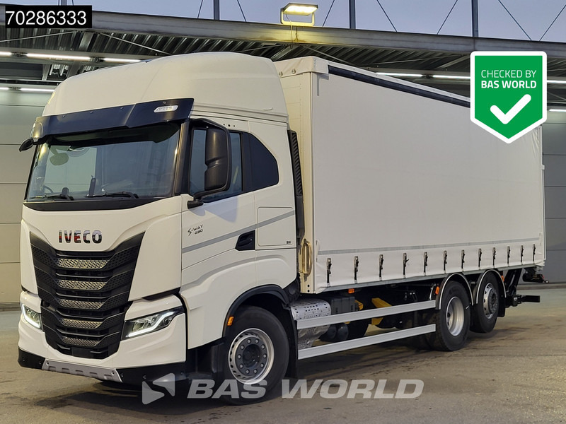 Iveco S-Way 490 6X2 NEW! 2000kg Ladebordwand Retarder Automatic Navi ACC Standklima - Tovornjak s ponjavo: slika 1 Iveco S-Way 490 6X2 NEW! 2000kg Ladebordwand Retarder Automatic Navi ACC Standklima - Tovornjak s ponjavo: slika 1