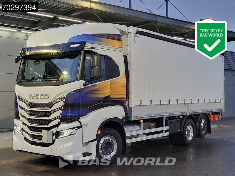 Iveco S-Way 500 6X2 NEW! 2000kg Ladebordwand Lift+steering Retarder Navi - Tovornjak s ponjavo: slika 1 Iveco S-Way 500 6X2 NEW! 2000kg Ladebordwand Lift+steering Retarder Navi - Tovornjak s ponjavo: slika 1