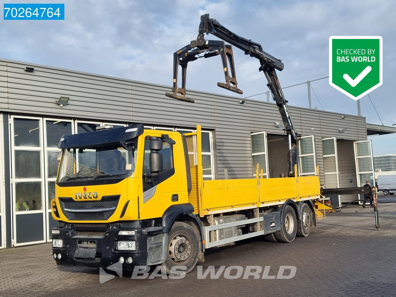 Iveco Stralis 310 6X2 RHD! Atlas 135.2VE-A11 Crane Lift-lenkachse ACC Euro 6 - Tovornjak s kesonom, Tovornjak z dvigalom: slika 1 Iveco Stralis 310 6X2 RHD! Atlas 135.2VE-A11 Crane Lift-lenkachse ACC Euro 6 - Tovornjak s kesonom, Tovornjak z dvigalom: slika 1
