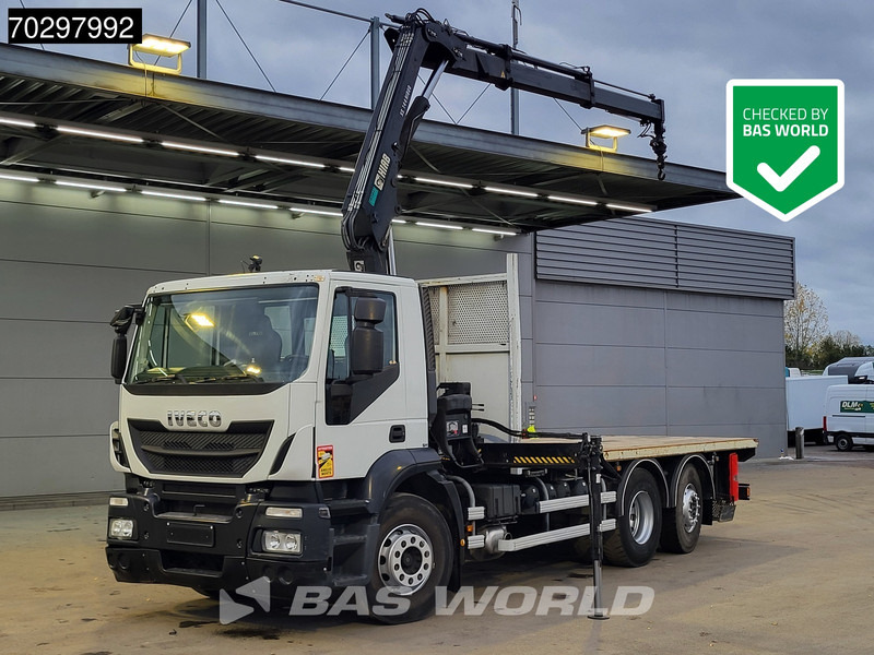 Iveco Stralis 310 Stralis 6X2 HIAB 144 BS-2 Crane Kran Lift+Steering-Axle Manual Euro 5 - Tovornjak s kesonom, Tovornjak z dvigalom: slika 1 Iveco Stralis 310 Stralis 6X2 HIAB 144 BS-2 Crane Kran Lift+Steering-Axle Manual Euro 5 - Tovornjak s kesonom, Tovornjak z dvigalom: slika 1