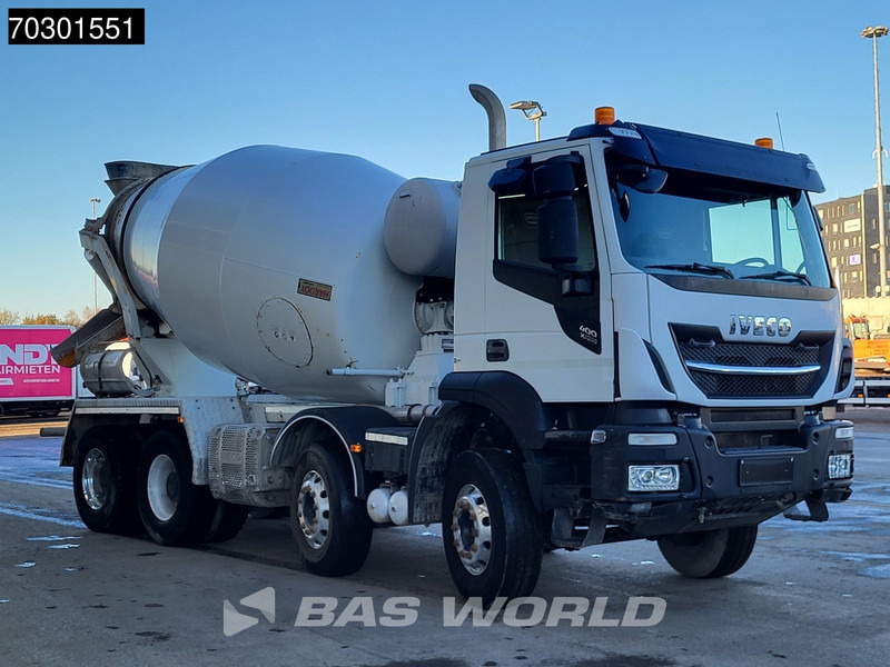 Iveco Stralis 400 8X4 9m3 Stetter mixer Steelsuspension Big-Axle Automatic Euro 6 - Avtomešalec: slika 3 Iveco Stralis 400 8X4 9m3 Stetter mixer Steelsuspension Big-Axle Automatic Euro 6 - Avtomešalec: slika 3