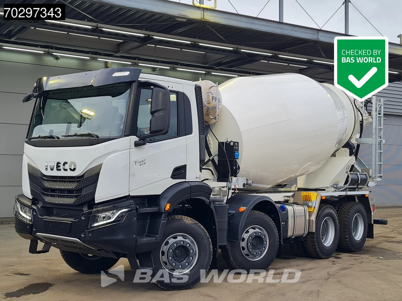 Iveco T-WAY 410 8X4 NEW! 10M3 FML Mixer Full Steel Suspension Automatic Euro 6 - Avtomešalec: slika 1 Iveco T-WAY 410 8X4 NEW! 10M3 FML Mixer Full Steel Suspension Automatic Euro 6 - Avtomešalec: slika 1