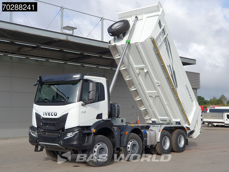 Iveco T-Way 450 8X4 NEW! 20m3 Cantoni tipper Steelsuspension Big-Axle Automatic Euro 6 - Tovornjak prekucnik: slika 3 Iveco T-Way 450 8X4 NEW! 20m3 Cantoni tipper Steelsuspension Big-Axle Automatic Euro 6 - Tovornjak prekucnik: slika 3