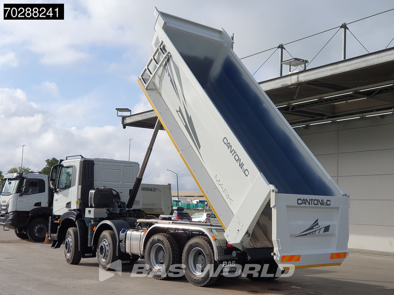 Iveco T-Way 450 8X4 NEW! 20m3 Cantoni tipper Steelsuspension Big-Axle Automatic Euro 6 - Tovornjak prekucnik: slika 2 Iveco T-Way 450 8X4 NEW! 20m3 Cantoni tipper Steelsuspension Big-Axle Automatic Euro 6 - Tovornjak prekucnik: slika 2