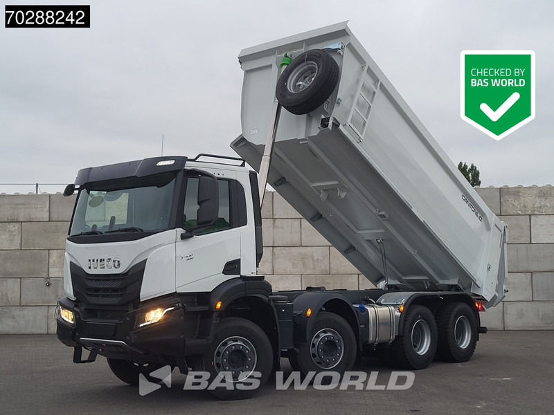 Iveco T-Way 450 8X4 New! 20m3 Cantoni & C. Tipper Steelsuspension Big-Axle Automatic Euro 6 - Tovornjak prekucnik: slika 1 Iveco T-Way 450 8X4 New! 20m3 Cantoni & C. Tipper Steelsuspension Big-Axle Automatic Euro 6 - Tovornjak prekucnik: slika 1