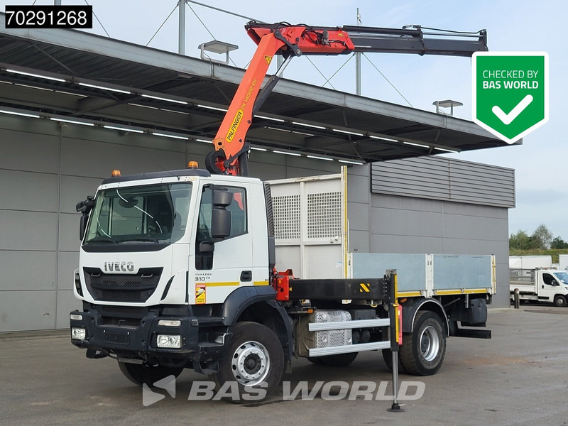 Iveco Trakker 310 4X2 Palfinger PK14002 EH Crane Kran Rotator Steelsuspension Big-Axle Manual Euro 6 - Tovornjak s kesonom, Tovornjak z dvigalom: slika 1 Iveco Trakker 310 4X2 Palfinger PK14002 EH Crane Kran Rotator Steelsuspension Big-Axle Manual Euro 6 - Tovornjak s kesonom, Tovornjak z dvigalom: slika 1