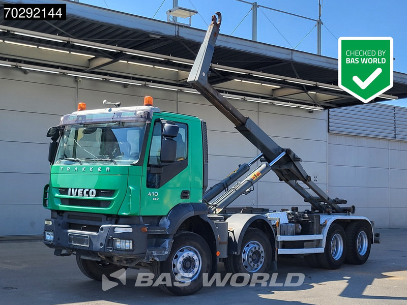 Iveco Trakker 410 8X4 Hyvalift 26-65S Hooklift Manual Big-Axle EEV - Kotalni prekucni tovornjak: slika 1 Iveco Trakker 410 8X4 Hyvalift 26-65S Hooklift Manual Big-Axle EEV - Kotalni prekucni tovornjak: slika 1
