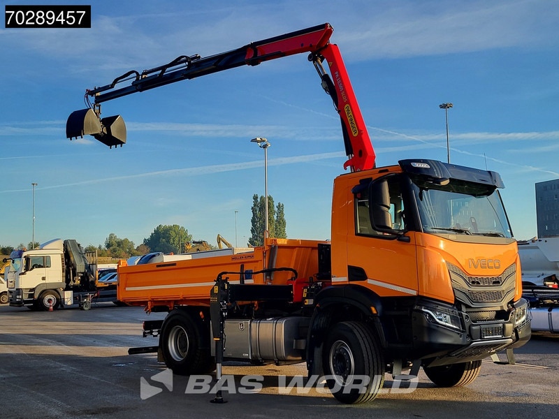 Iveco X-Way 400 4X2 New! Palfinger PK12.501 Crane 6m3 Meiller 3-SideTipper Navi ACC Euro 6 - Tovornjak prekucnik, Tovornjak z dvigalom: slika 3 Iveco X-Way 400 4X2 New! Palfinger PK12.501 Crane 6m3 Meiller 3-SideTipper Navi ACC Euro 6 - Tovornjak prekucnik, Tovornjak z dvigalom: slika 3