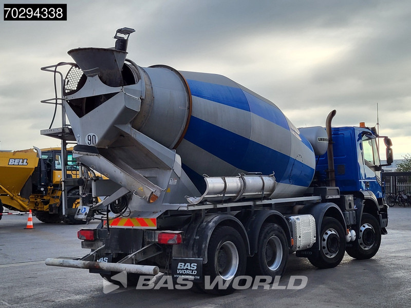 Avtomešalec Iveco X-Way 400 X-Way 8X4 Liebherr 9m3 Big-Axle Steelsuspension Euro 6: slika 5