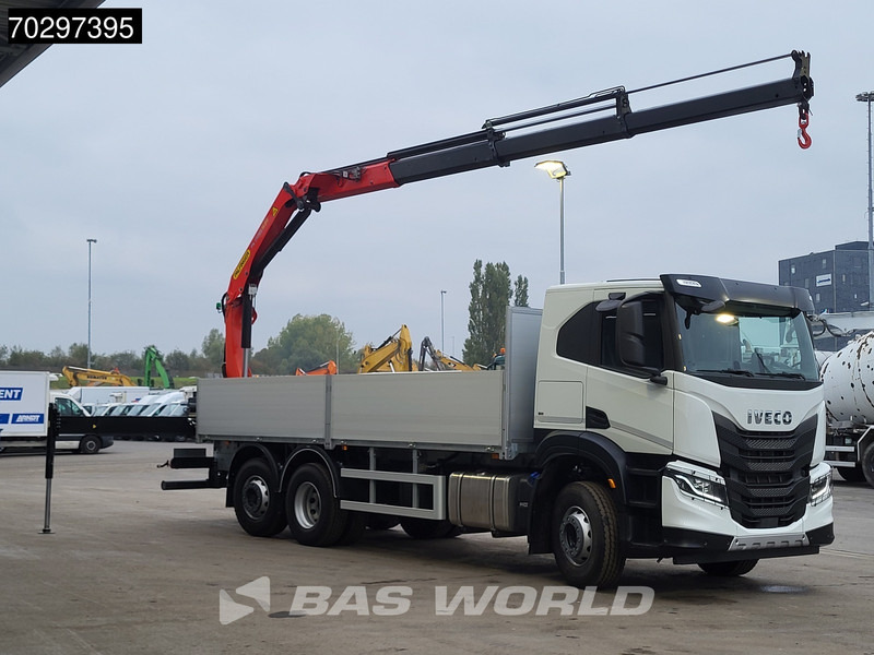Iveco X-Way 420 6X2 UNUSED Palfinger PK19001 SLD5 Crane Lift+steering-Axle ACC Euro 6 - Tovornjak s kesonom, Tovornjak z dvigalom: slika 3 Iveco X-Way 420 6X2 UNUSED Palfinger PK19001 SLD5 Crane Lift+steering-Axle ACC Euro 6 - Tovornjak s kesonom, Tovornjak z dvigalom: slika 3