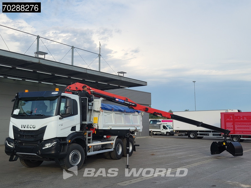 Iveco X-Way 480 6X4 NEW! HMF 2243Z-RCS Z-Crane kran 12m3 KH-Kipper Retarder Big-Axle - Tovornjak prekucnik, Tovornjak z dvigalom: slika 5 Iveco X-Way 480 6X4 NEW! HMF 2243Z-RCS Z-Crane kran 12m3 KH-Kipper Retarder Big-Axle - Tovornjak prekucnik, Tovornjak z dvigalom: slika 5
