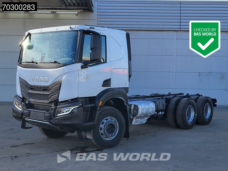 Iveco X-Way 500 X-Way 6X4 NEW 6x4 chassis Sleepercab Rear Air suspension Automatic Euro 6 - Tovornjak-šasija: slika 1 Iveco X-Way 500 X-Way 6X4 NEW 6x4 chassis Sleepercab Rear Air suspension Automatic Euro 6 - Tovornjak-šasija: slika 1