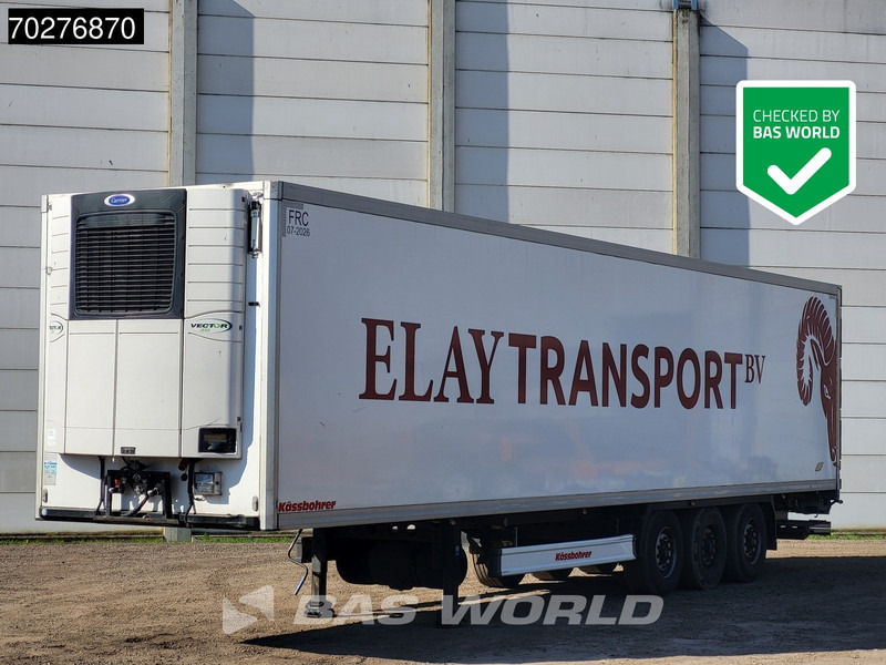 Kässbohrer Carrier Vector 1550 Tailgate TÜV 06/25 Liftachse LBW BPW - Polprikolica hladilnik: slika 1 Kässbohrer Carrier Vector 1550 Tailgate TÜV 06/25 Liftachse LBW BPW - Polprikolica hladilnik: slika 1