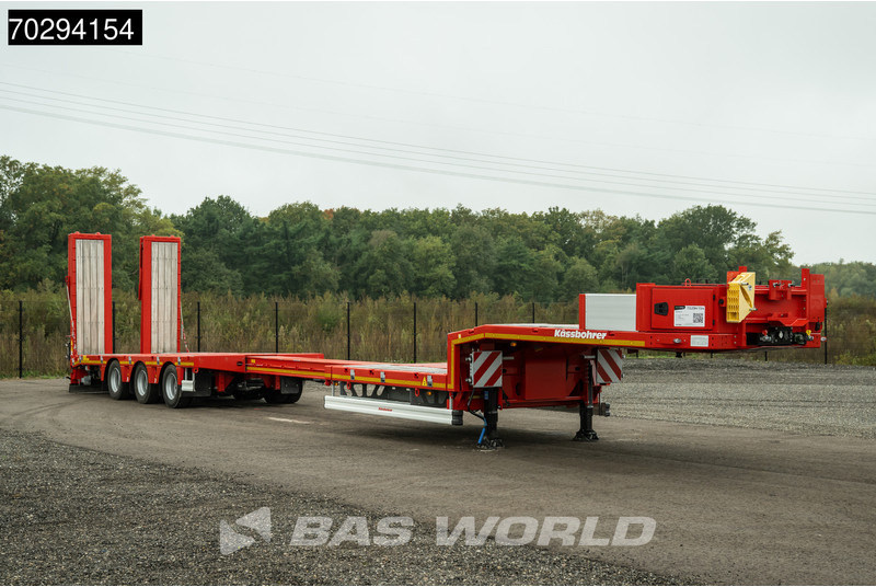 Kässbohrer NEW! Hydraulic Bed 450cm Extendable Lift+Steering Axle - Nizko noseča polprikolica: slika 3 Kässbohrer NEW! Hydraulic Bed 450cm Extendable Lift+Steering Axle - Nizko noseča polprikolica: slika 3