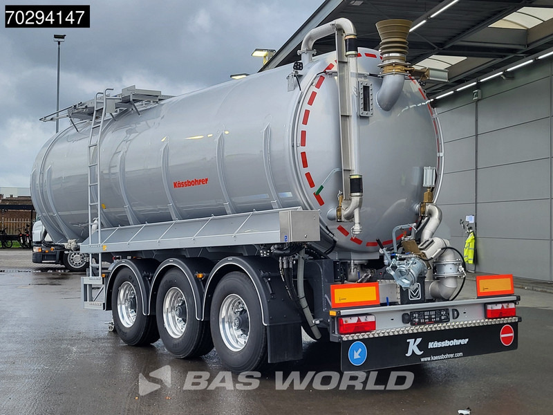 Kässbohrer STB 3 axles Gülle Waste Liftachse - Polprikolica cisterna: slika 3 Kässbohrer STB 3 axles Gülle Waste Liftachse - Polprikolica cisterna: slika 3