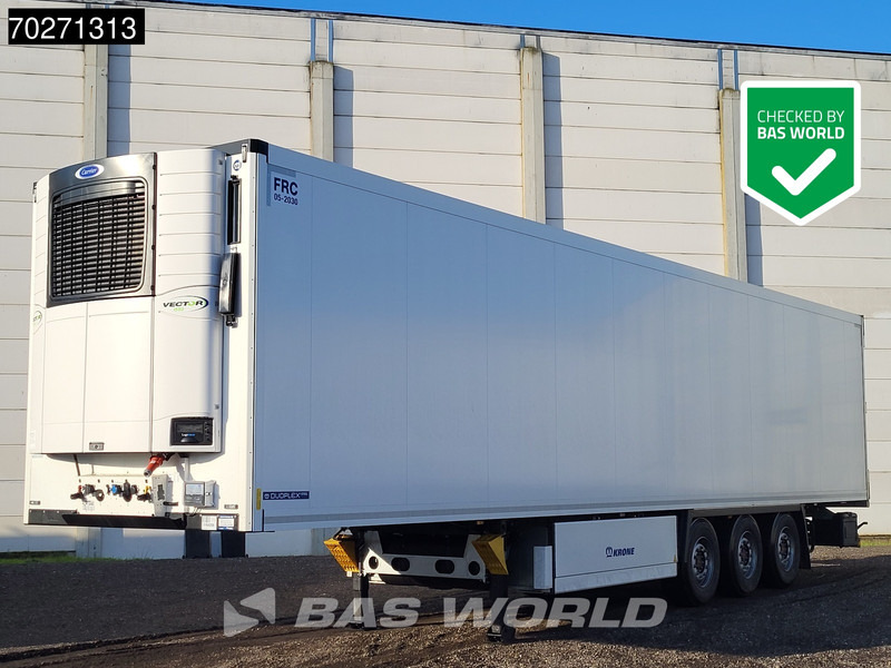 Krone Carrier Vector 1550 3 axles Liftachse Palettenkasten - Polprikolica hladilnik: slika 1 Krone Carrier Vector 1550 3 axles Liftachse Palettenkasten - Polprikolica hladilnik: slika 1
