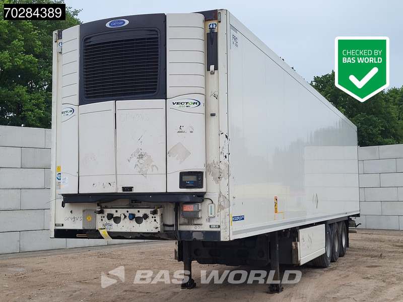 Krone Carrier Vector 1950Mt 3 axles Doppelverdampfer Doppelstock Blumenbreit Schiebewand - Polprikolica hladilnik: slika 1 Krone Carrier Vector 1950Mt 3 axles Doppelverdampfer Doppelstock Blumenbreit Schiebewand - Polprikolica hladilnik: slika 1
