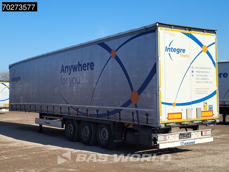 Krone SD 3 axles Edscha Anti Vandalismus plane - Polprikolica s ponjavo: slika 2 Krone SD 3 axles Edscha Anti Vandalismus plane - Polprikolica s ponjavo: slika 2