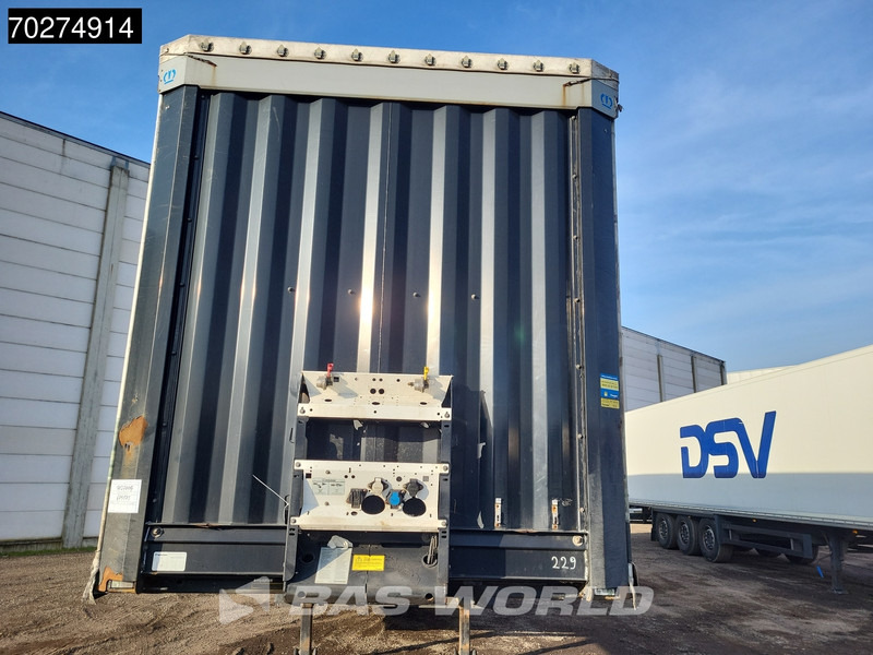 Krone SD 3 axles Forklift Lift+Lenkachse Kooiaap Palettenkasten SAF Sliding Roof - Polprikolica s ponjavo: slika 3 Krone SD 3 axles Forklift Lift+Lenkachse Kooiaap Palettenkasten SAF Sliding Roof - Polprikolica s ponjavo: slika 3