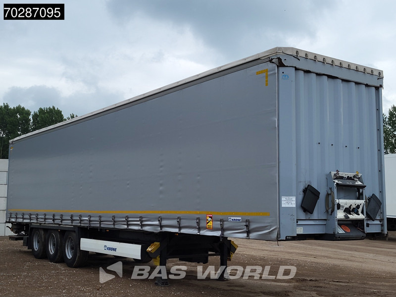 Krone SD 3 axles Tailgate APK 04/26 - Polprikolica s ponjavo: slika 2 Krone SD 3 axles Tailgate APK 04/26 - Polprikolica s ponjavo: slika 2