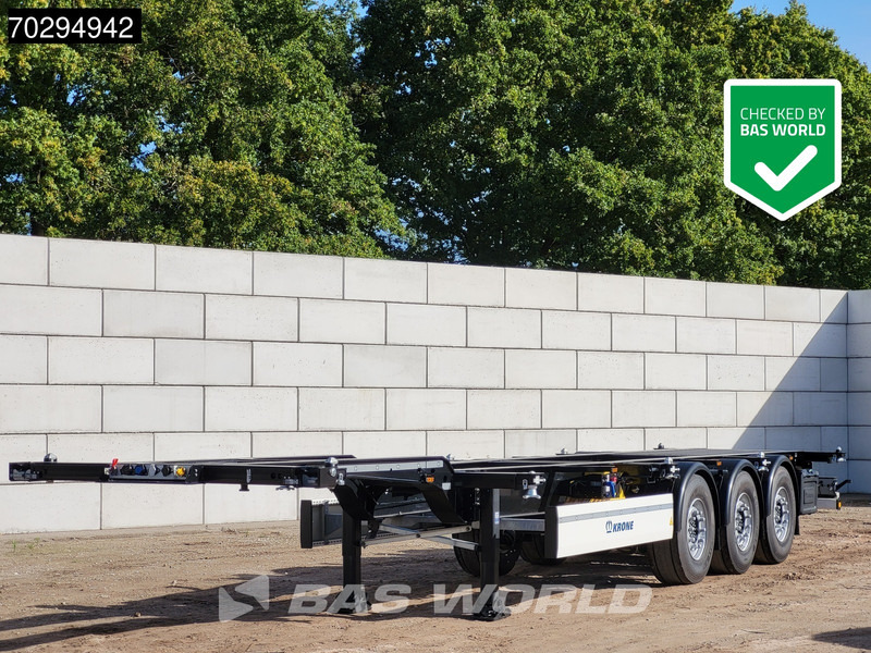 Krone SD NEW 20ft 30ft 40ft Liftachse - Kontejnerska polprikolica/ Polprikolica z zamenljivim tovoriščem: slika 1 Krone SD NEW 20ft 30ft 40ft Liftachse - Kontejnerska polprikolica/ Polprikolica z zamenljivim tovoriščem: slika 1