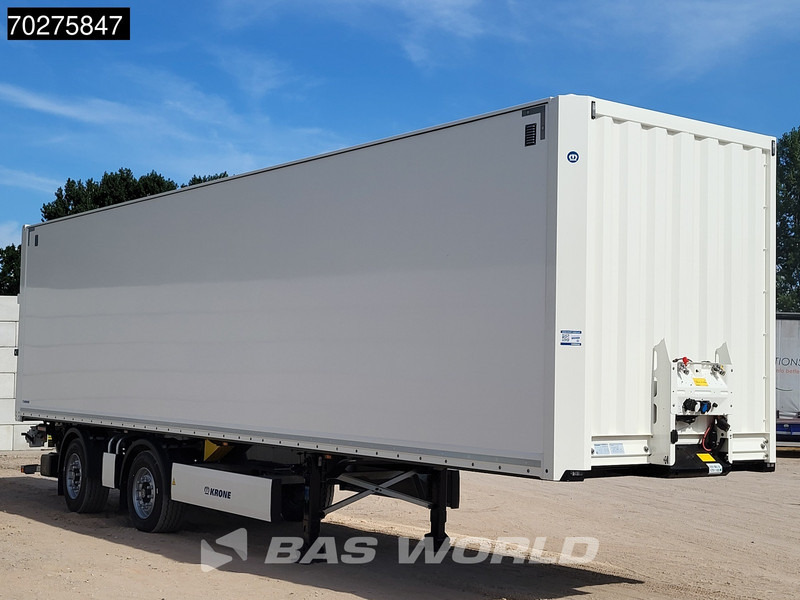 Krone SZ City NEW Lift+Lenkachse Tail Lift - Polprikolica zabojnik: slika 3 Krone SZ City NEW Lift+Lenkachse Tail Lift - Polprikolica zabojnik: slika 3