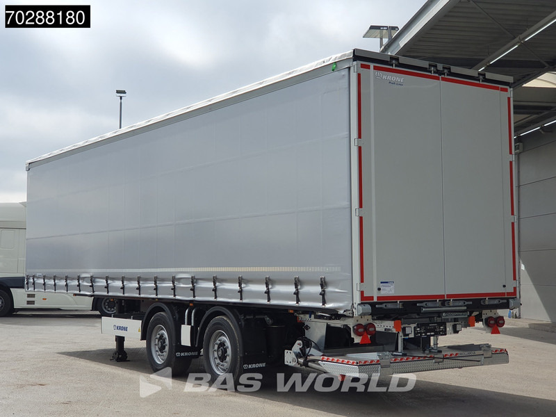 Krone SZ NEW Tailgate City Lift + Steeringaxle - Polprikolica s ponjavo: slika 2 Krone SZ NEW Tailgate City Lift + Steeringaxle - Polprikolica s ponjavo: slika 2