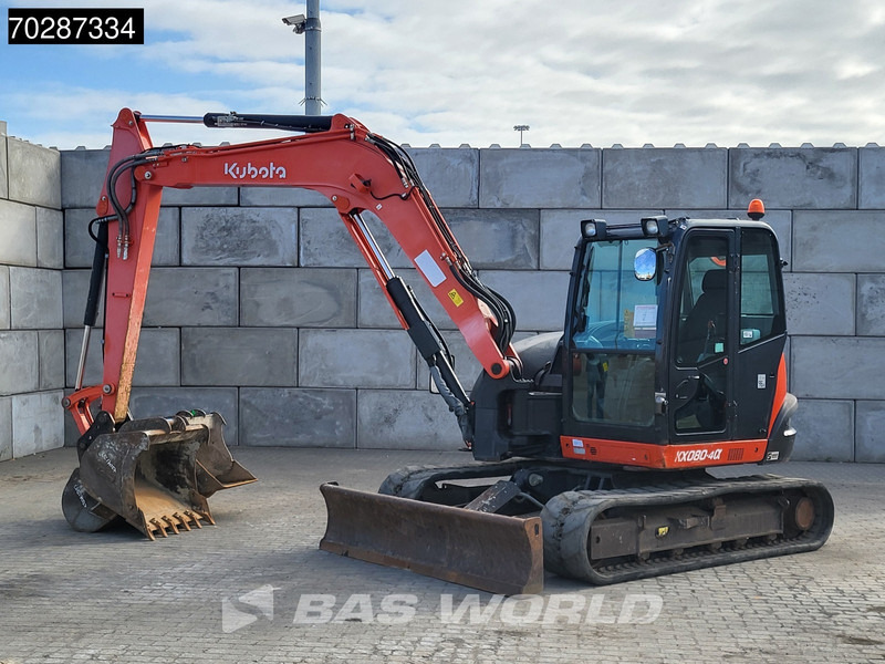 Kubota KX080-4 3 BUCKETS - Mini bager: slika 2 Kubota KX080-4 3 BUCKETS - Mini bager: slika 2