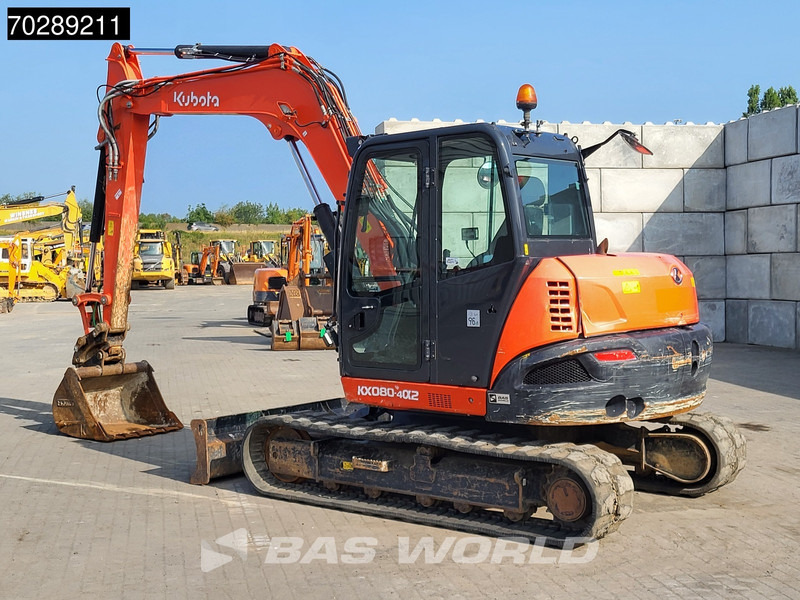 Kubota KX080-4 - Mini bager: slika 3 Kubota KX080-4 - Mini bager: slika 3