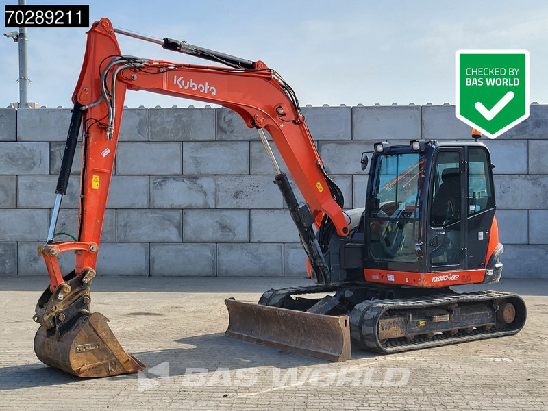 Kubota KX080-4 - Mini bager: slika 1 Kubota KX080-4 - Mini bager: slika 1