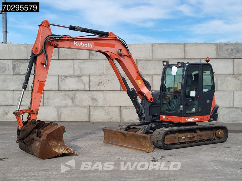 Kubota KX080-4a - Mini bager: slika 2 Kubota KX080-4a - Mini bager: slika 2