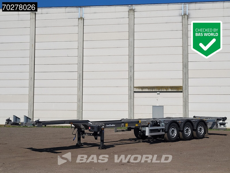 Lecitrailer SR3EC 3 axles UNUSED Liftachse Multi'45 - Kontejnerska polprikolica/ Polprikolica z zamenljivim tovoriščem: slika 1 Lecitrailer SR3EC 3 axles UNUSED Liftachse Multi'45 - Kontejnerska polprikolica/ Polprikolica z zamenljivim tovoriščem: slika 1