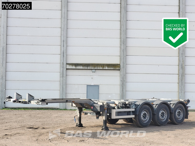 Lecitrailer SR3EC 3 axles UNUSED Liftachse Multi'45 - Kontejnerska polprikolica/ Polprikolica z zamenljivim tovoriščem: slika 1 Lecitrailer SR3EC 3 axles UNUSED Liftachse Multi'45 - Kontejnerska polprikolica/ Polprikolica z zamenljivim tovoriščem: slika 1