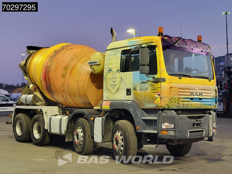 MAN 35.363 8X4 9m3 Liebherr mixer Big-Axle Steelsuspension Automatic Euro 3 - Avtomešalec: slika 3 MAN 35.363 8X4 9m3 Liebherr mixer Big-Axle Steelsuspension Automatic Euro 3 - Avtomešalec: slika 3