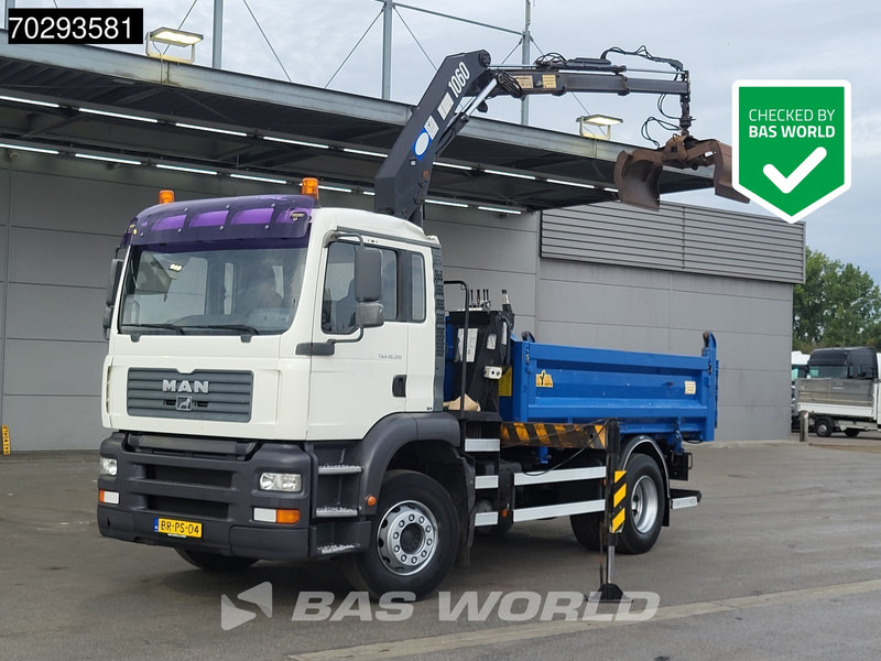 MAN TGA 18.310 TGA 4X2 NL-Truck HMF 1060 K2 Steelsuspension Euro 3 - Tovornjak prekucnik, Tovornjak z dvigalom: slika 1 MAN TGA 18.310 TGA 4X2 NL-Truck HMF 1060 K2 Steelsuspension Euro 3 - Tovornjak prekucnik, Tovornjak z dvigalom: slika 1