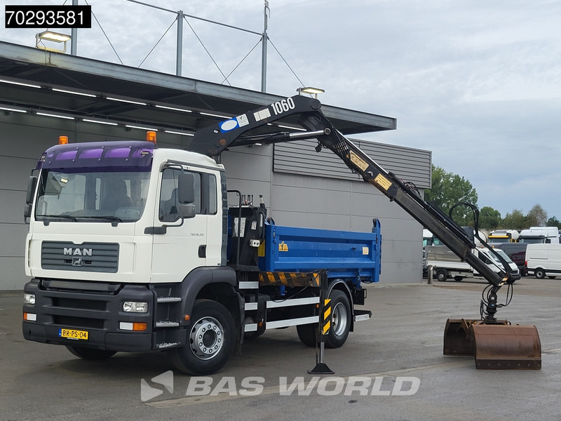 MAN TGA 18.310 TGA 4X2 NL-Truck HMF 1060 K2 Steelsuspension Euro 3 - Tovornjak prekucnik, Tovornjak z dvigalom: slika 5 MAN TGA 18.310 TGA 4X2 NL-Truck HMF 1060 K2 Steelsuspension Euro 3 - Tovornjak prekucnik, Tovornjak z dvigalom: slika 5