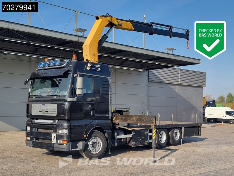 MAN TGA 26.430 6X2 Palfinger PK32080 Kran Crane Manual Liftachse Euro 4 - Tovornjak s kesonom, Tovornjak z dvigalom: slika 1 MAN TGA 26.430 6X2 Palfinger PK32080 Kran Crane Manual Liftachse Euro 4 - Tovornjak s kesonom, Tovornjak z dvigalom: slika 1