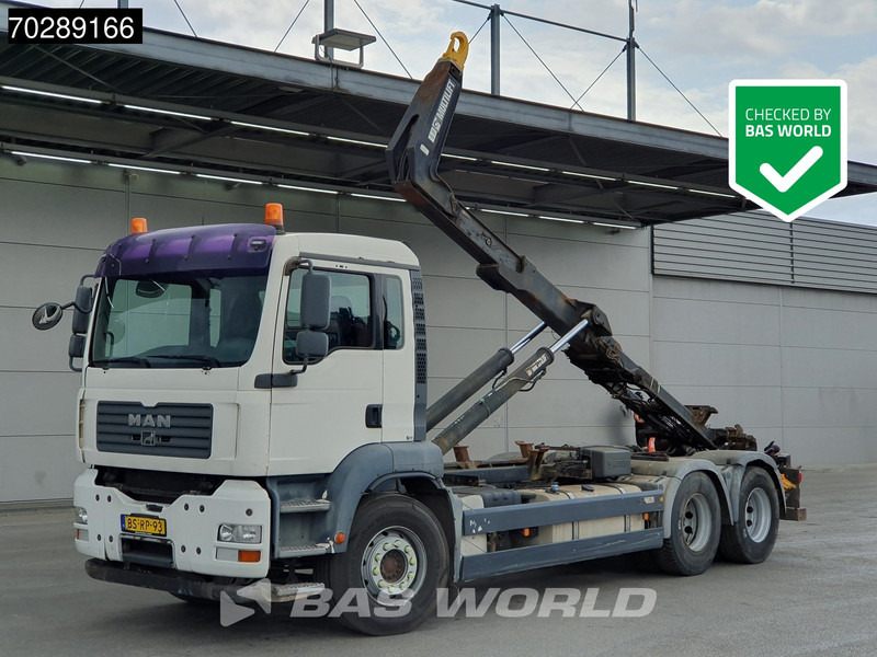 MAN TGA 28.400 6X2 NL-Truck HIAB Multilift LHZ26061 Lift-Axle Euro 5 - Kotalni prekucni tovornjak: slika 1 MAN TGA 28.400 6X2 NL-Truck HIAB Multilift LHZ26061 Lift-Axle Euro 5 - Kotalni prekucni tovornjak: slika 1