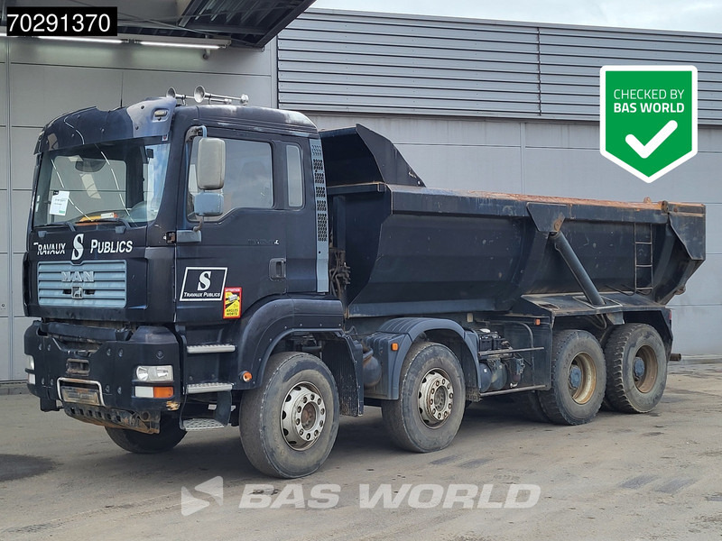 MAN TGA 35.480 8X4 BROKEN ENGINE! 16m3 tipper Steel suspension Manual Retarder Euro 2 - Tovornjak prekucnik: slika 2 MAN TGA 35.480 8X4 BROKEN ENGINE! 16m3 tipper Steel suspension Manual Retarder Euro 2 - Tovornjak prekucnik: slika 2