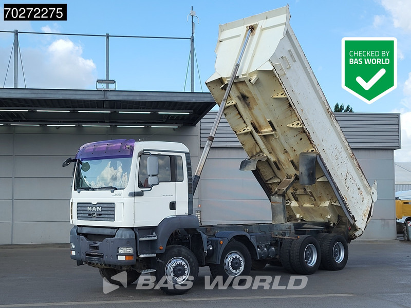 MAN TGA 41.430 8X6 23m3 Manual Big-Axle Steel suspension Euro 3 - Tovornjak prekucnik: slika 1 MAN TGA 41.430 8X6 23m3 Manual Big-Axle Steel suspension Euro 3 - Tovornjak prekucnik: slika 1